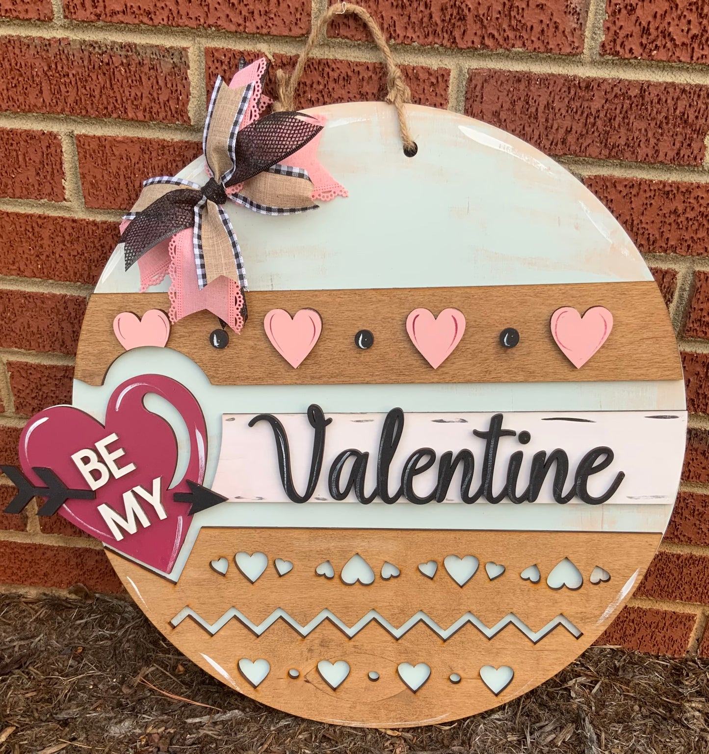 Be My Valentine Doorhanger