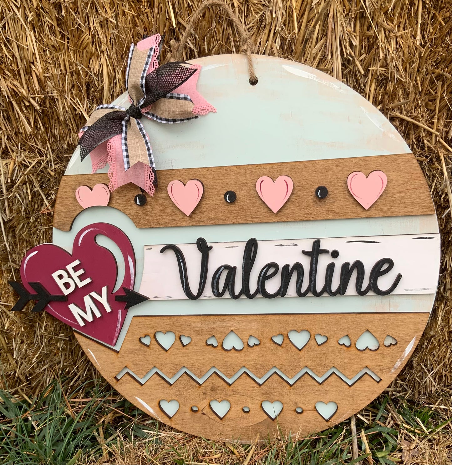 Be My Valentine Doorhanger